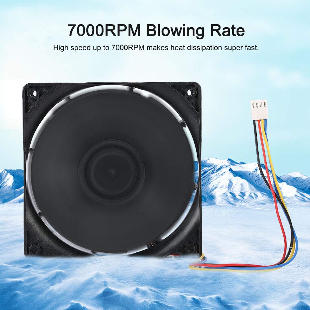 Amazon | Mugast 7000RPM 超高速 CPU冷却ファン CPUクーラー 36W 3A 4
